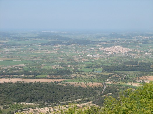 View from Puig Randa