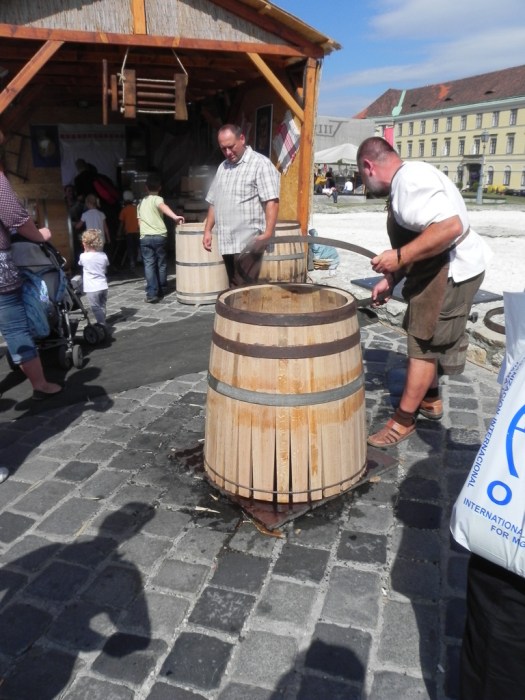 Budapest Wine Festival Cask Making Demonstration