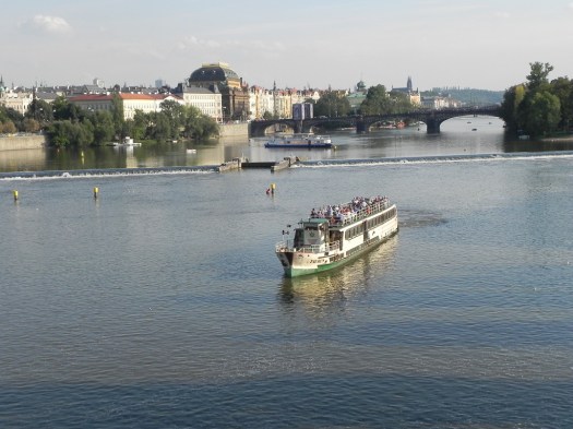 Vltava River from Charles Bridge
