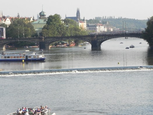 Vltava River from Charles Bridge