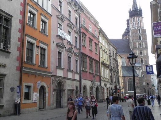 Slawkowska Street and St. Mary's