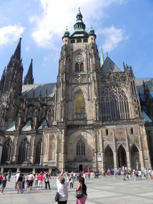 St. Vitus Cathedral inside Prague Castle
