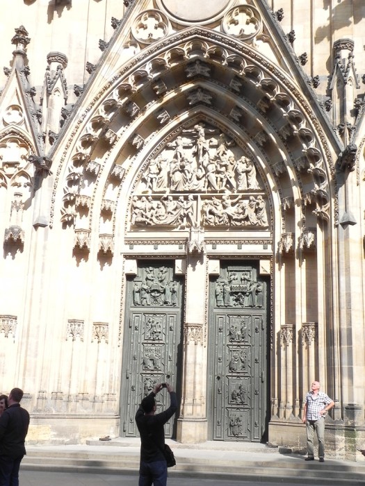 St. Vitus Cathedral inside Prague Castle