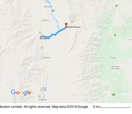 Cafayate to Quebrada de las Conchas