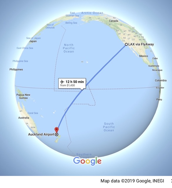 LAX to AKL